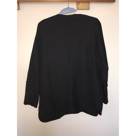 Black Blazer H&M, no collar/lapel - Picture 3 of 3